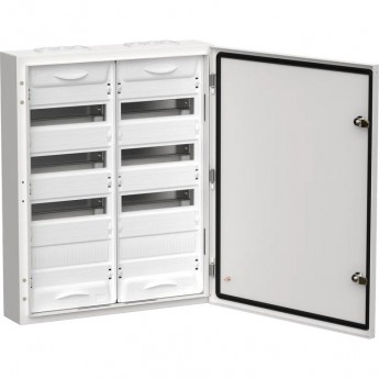 Корпус металлический IEK ЩРн-96 (2х48) 710х570х140 (одна дверь) TITAN 5 Корпус металлический IEK ЩРн-96 (2х48) 710х570х140 (одна дверь) TITAN 5