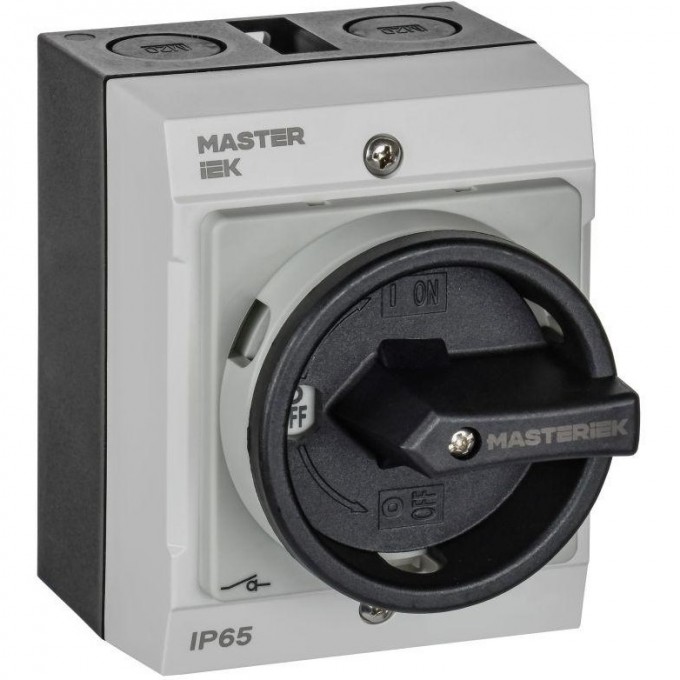 Переключатель кулачковый IEK 10А (сх. 10) в боксе закрытая рукоятка MI-CS21-010-010