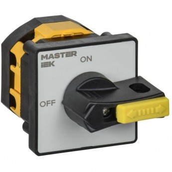 Переключатель кулачковый IEK MI-CS10-010-010 стандартная рукоятка 10А схема 10