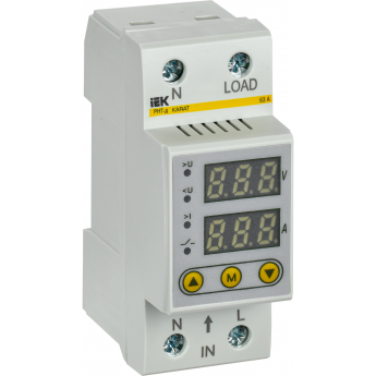 Реле напряжения и тока IEK РНТ-д 1-ф. 36мм 63А