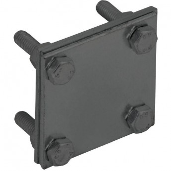 Зажим крестообразный IEK ZCC68-13-1-40 с раздел. полоса-полоса 40мм оцинк. сталь TD